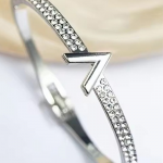 Silver-Plated Cuff Bracelet